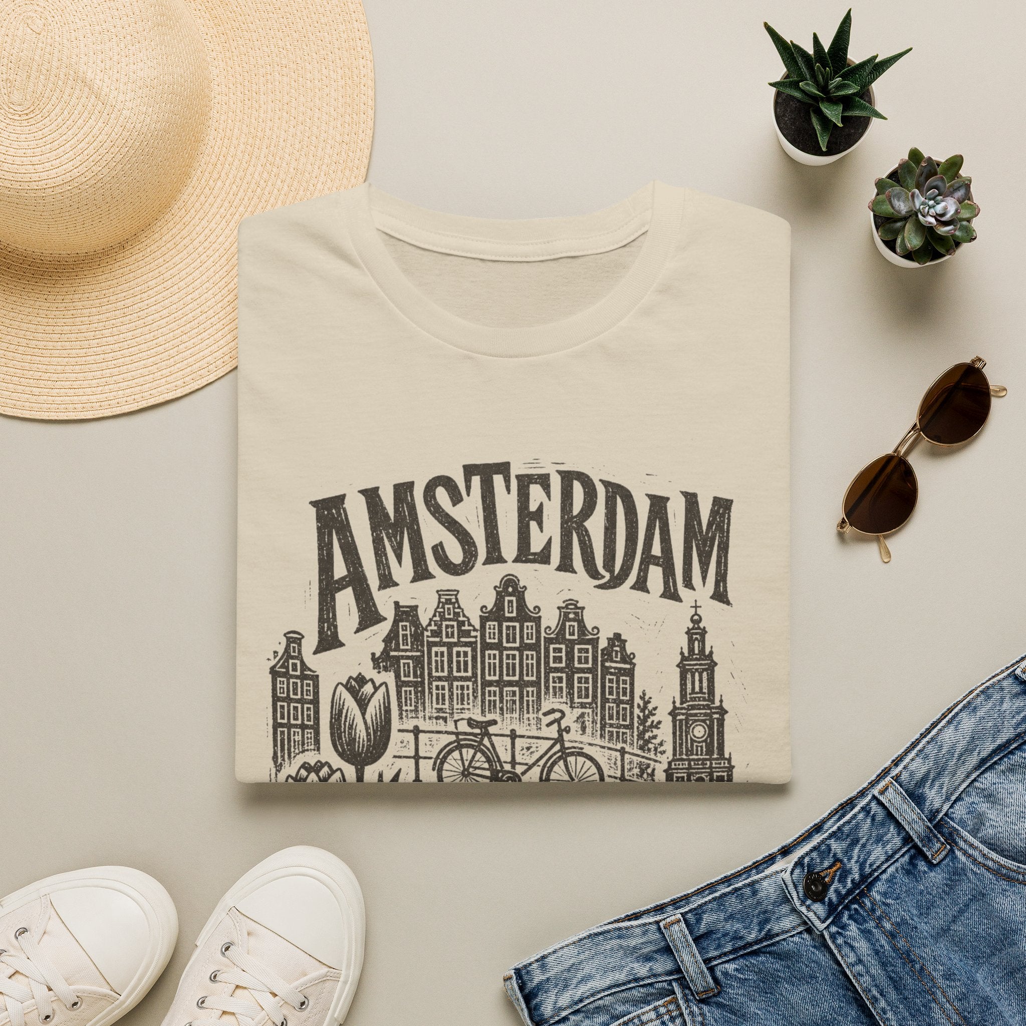 Amsterdam Sketch T-Shirt