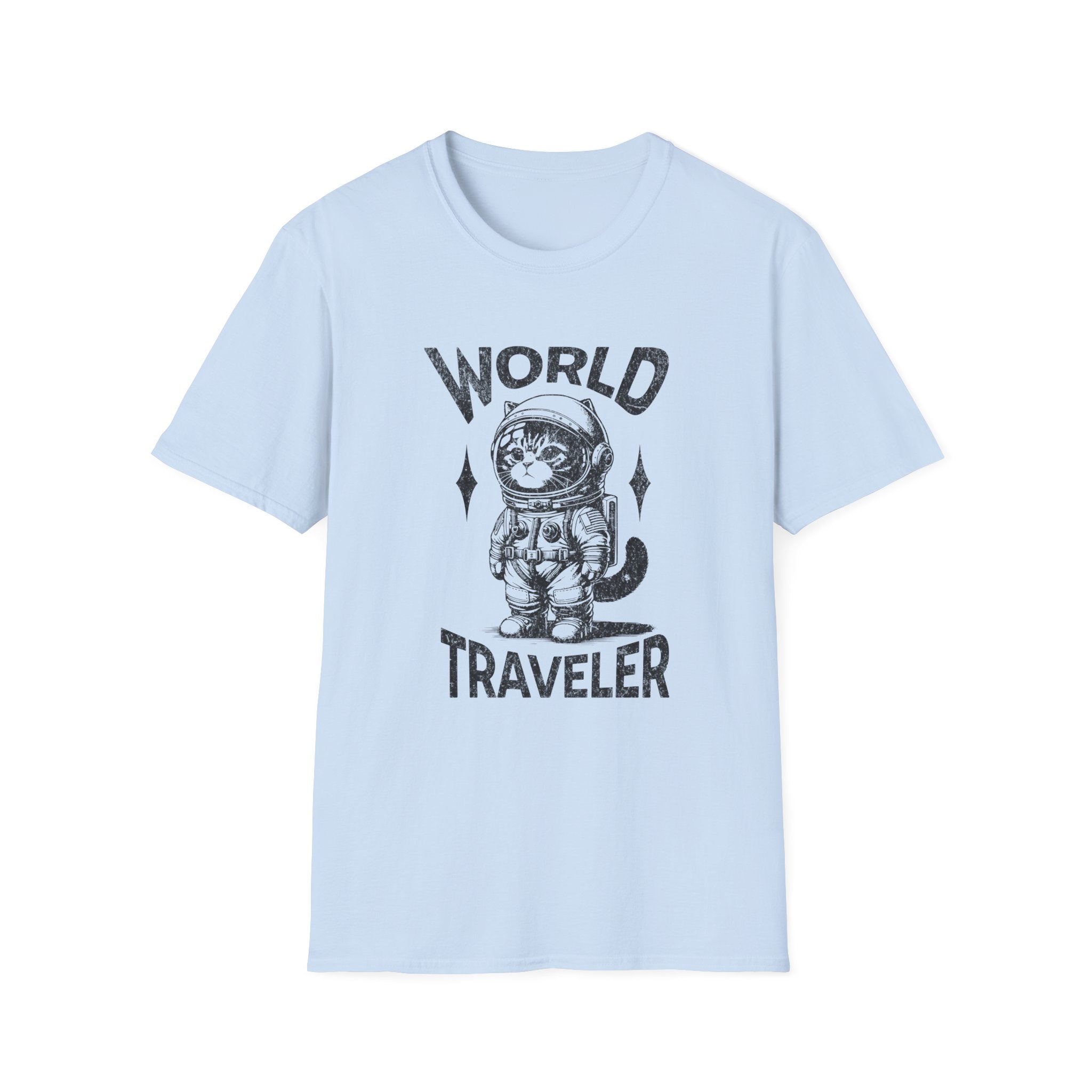 World Traveler Cat T-Shirt