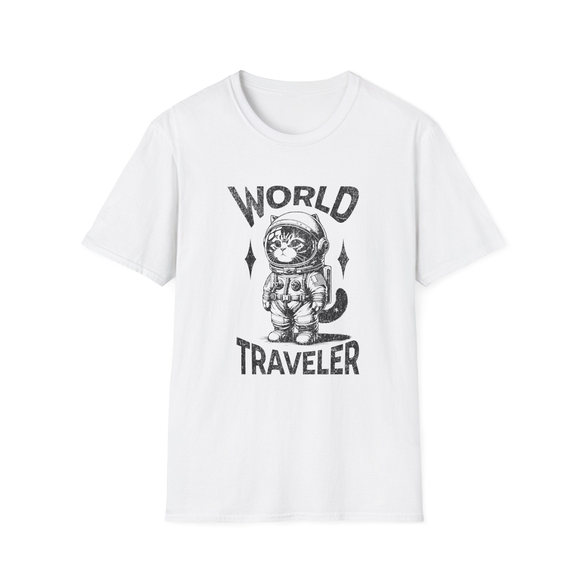 World Traveler Cat T-Shirt
