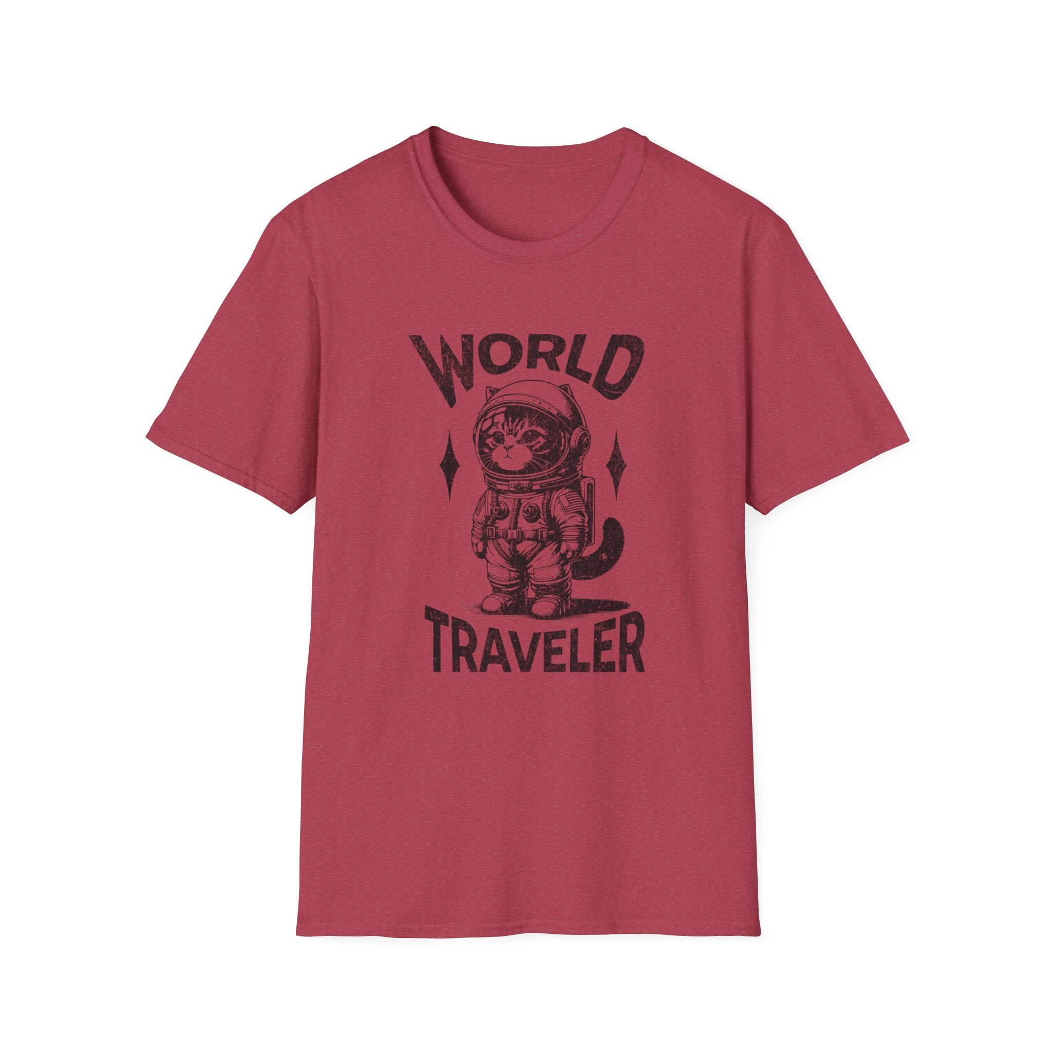 World Traveler Cat T-Shirt