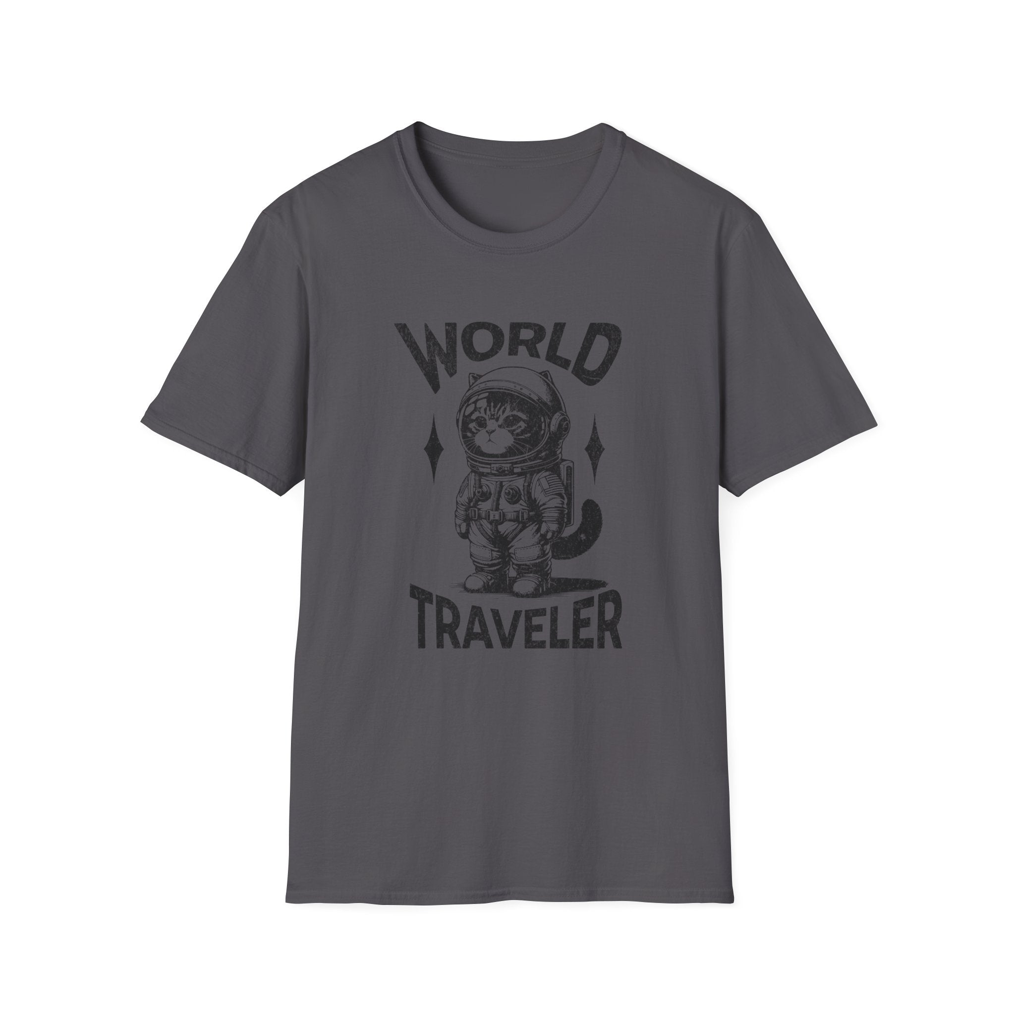 World Traveler Cat T-Shirt