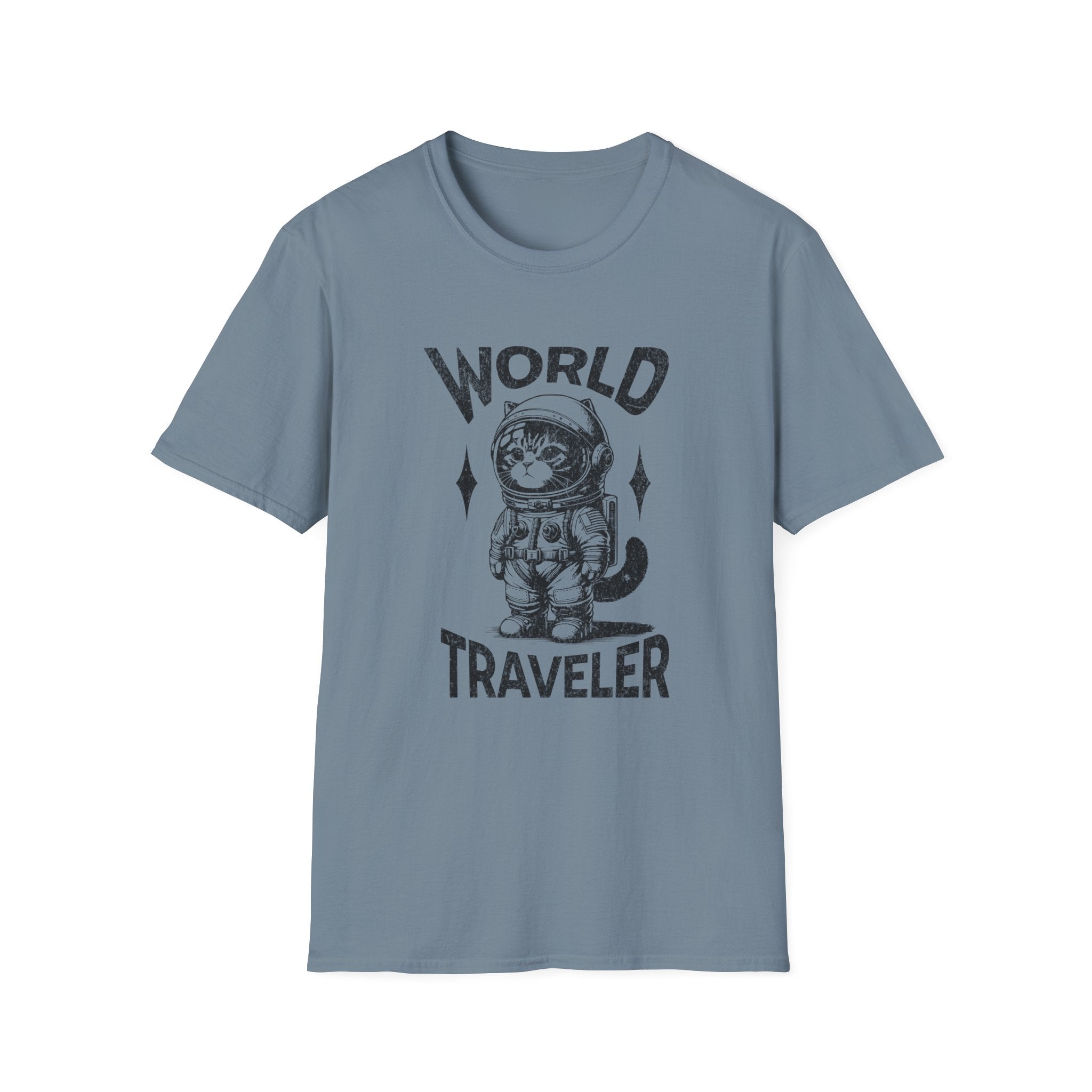 World Traveler Cat T-Shirt