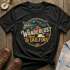 Wanderlust & Tailfins T‑Shirt