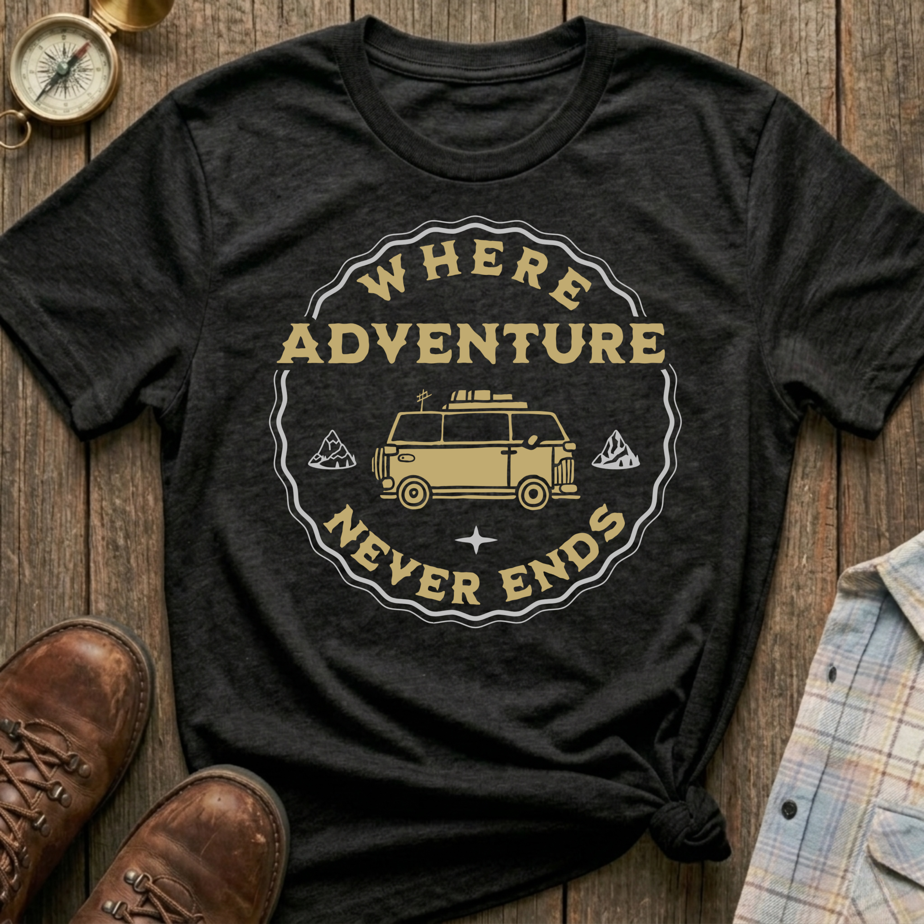 Where Adventure T-Shirt