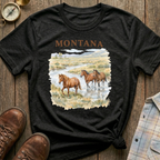 Montana Horses T‑Shirt