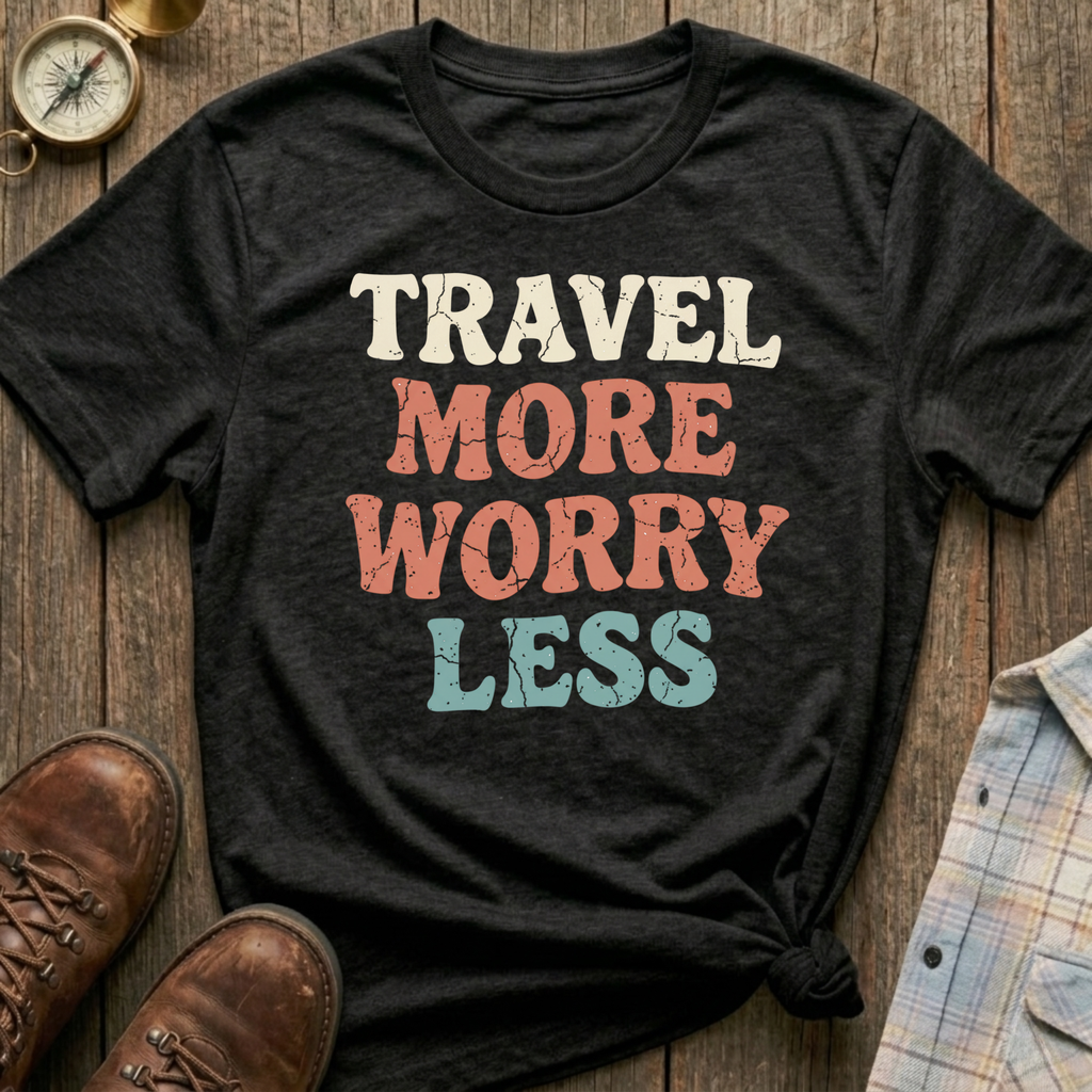 Travel More Graphic T-Shirt