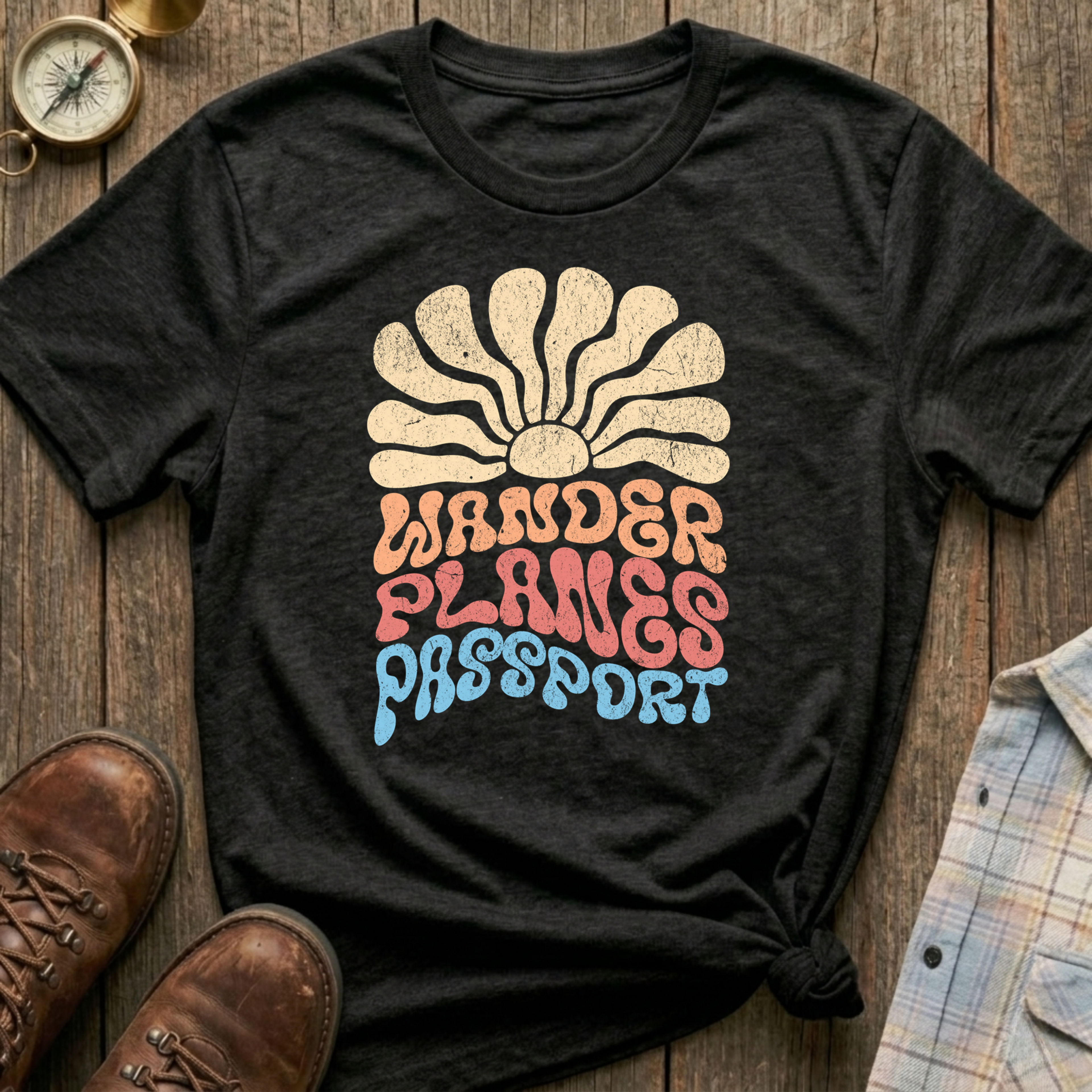 Planes & Passport T-Shirt