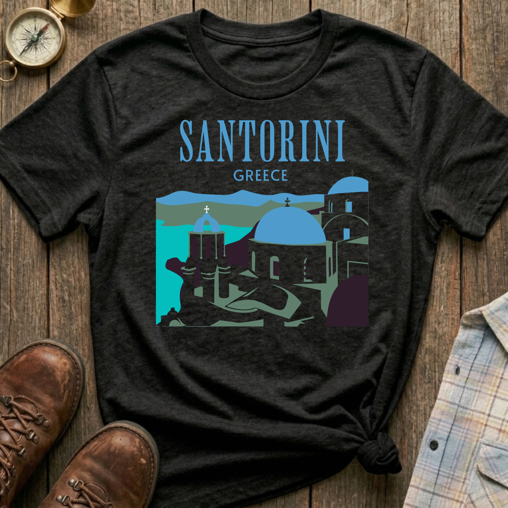 Santorini Greece T-Shirt