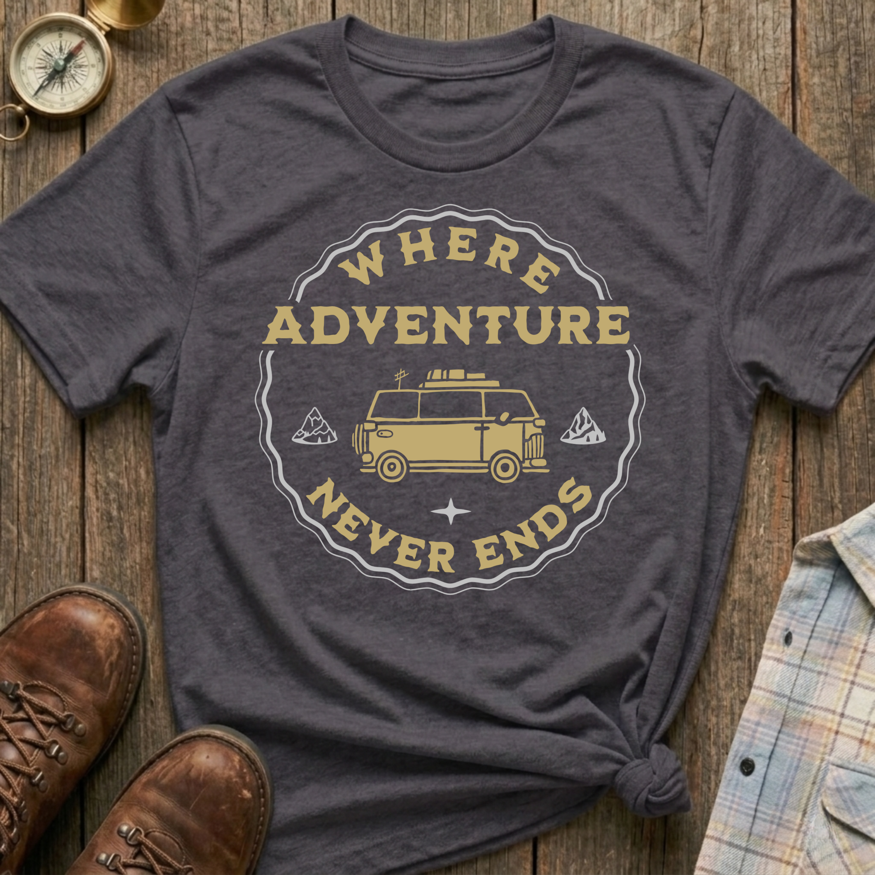 Where Adventure T-Shirt