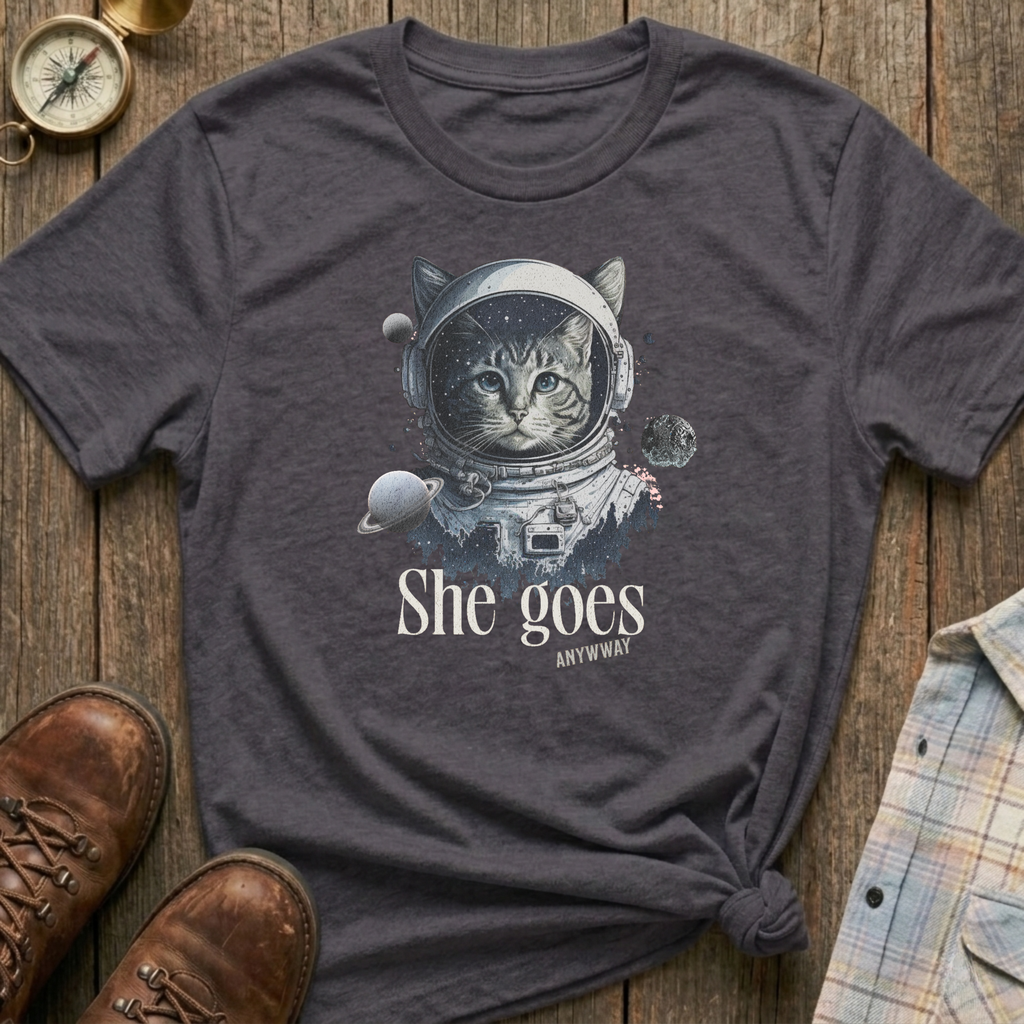 She Goes Anyway T-Shirt