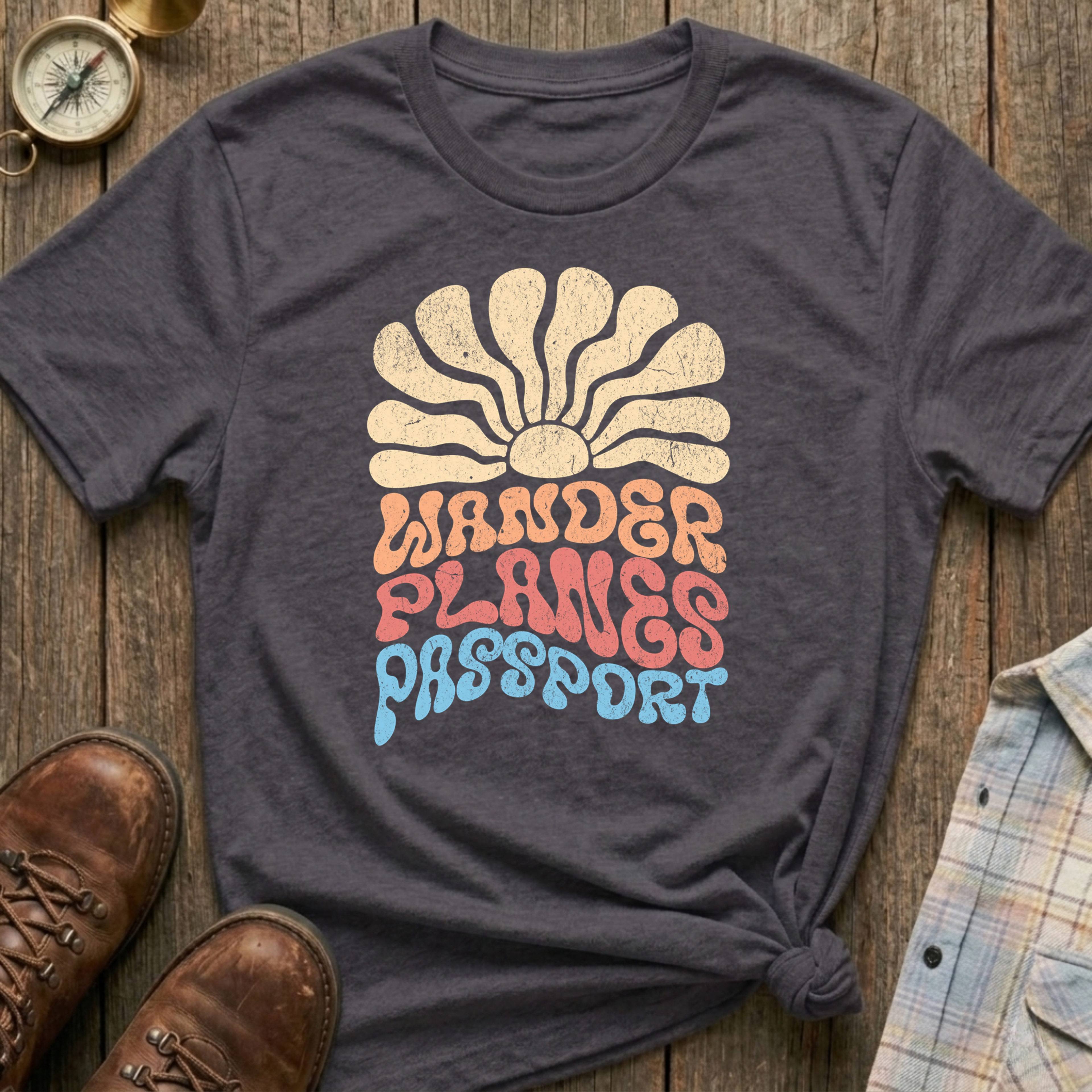 Planes & Passport T-Shirt