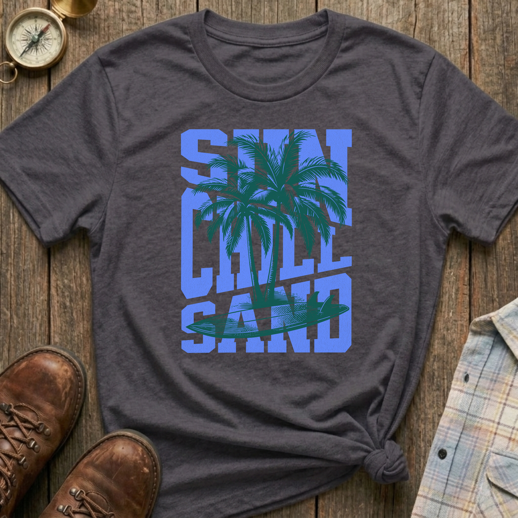 Sun, Chill, Sand T-Shirt