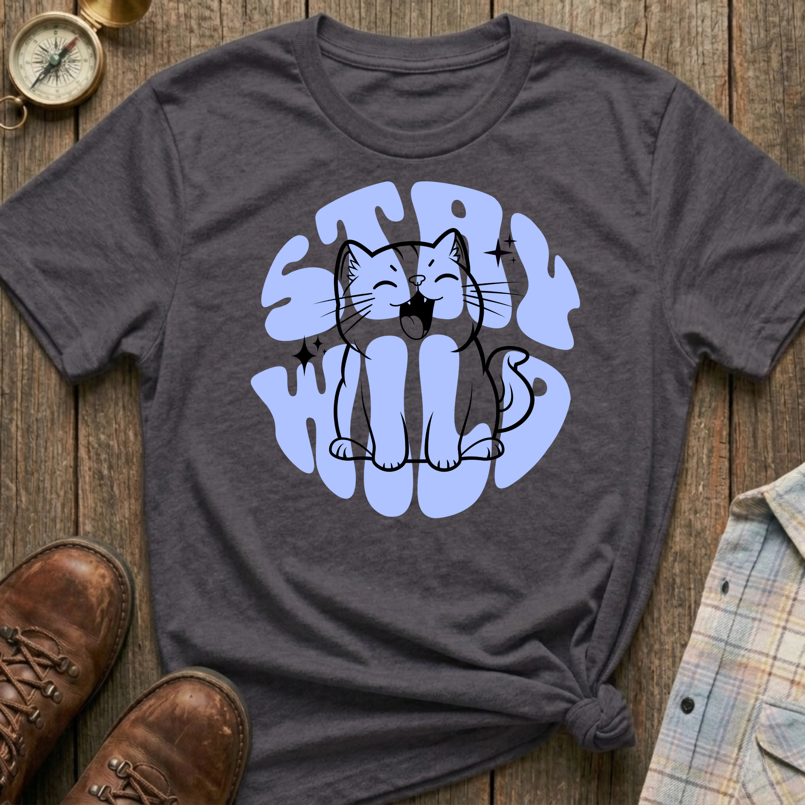Stay Wild Cat T-Shirt