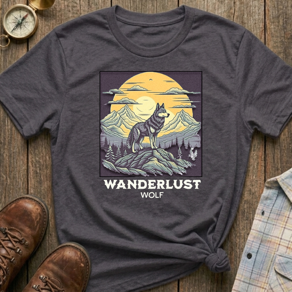 Wanderlust Wolf T-Shirt
