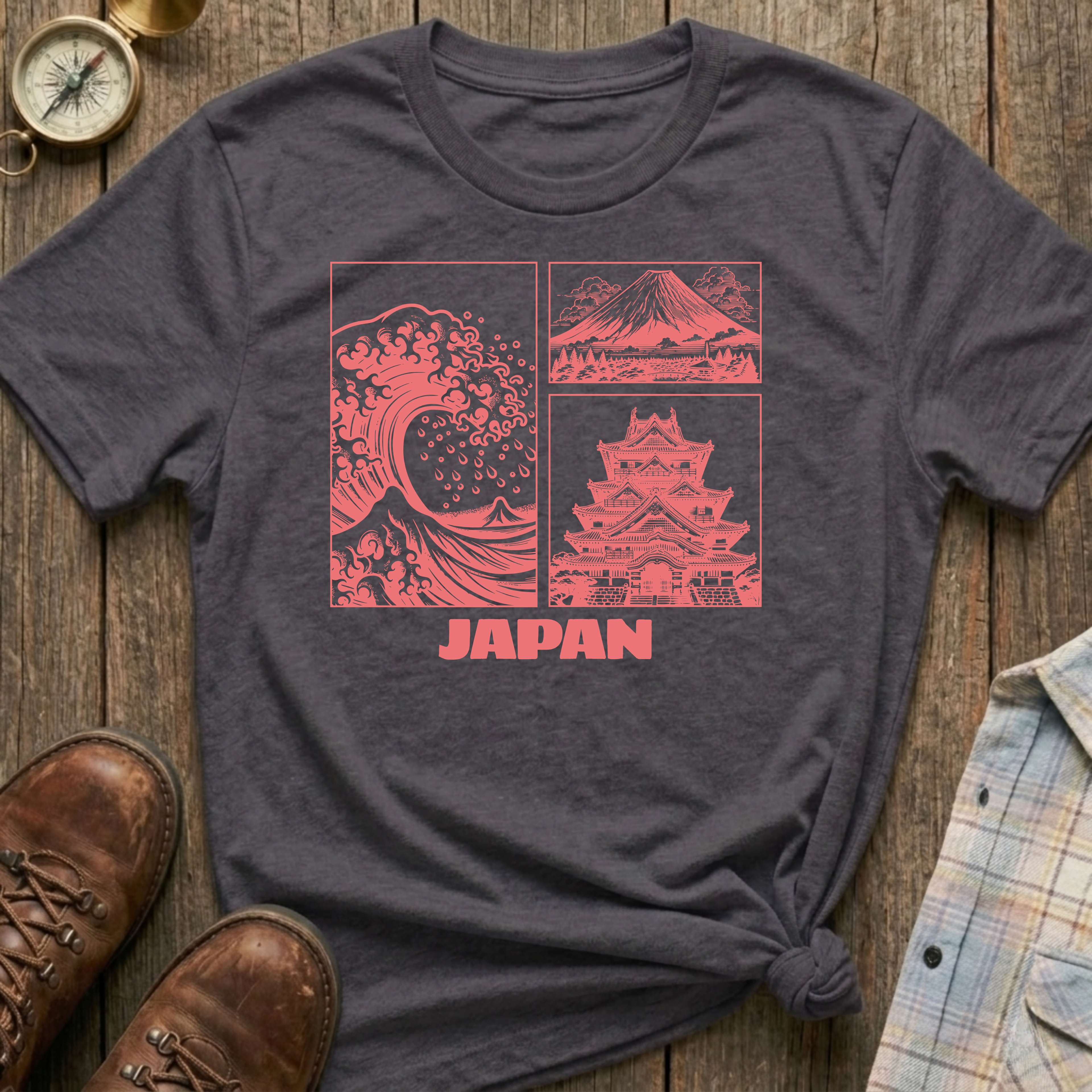 Japan Landmarks T-Shirt