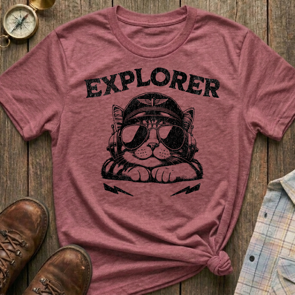 Explorer Cat T-Shirt