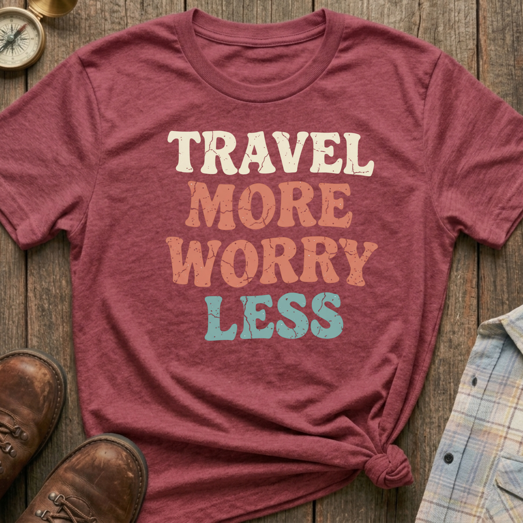 Travel More Graphic T-Shirt