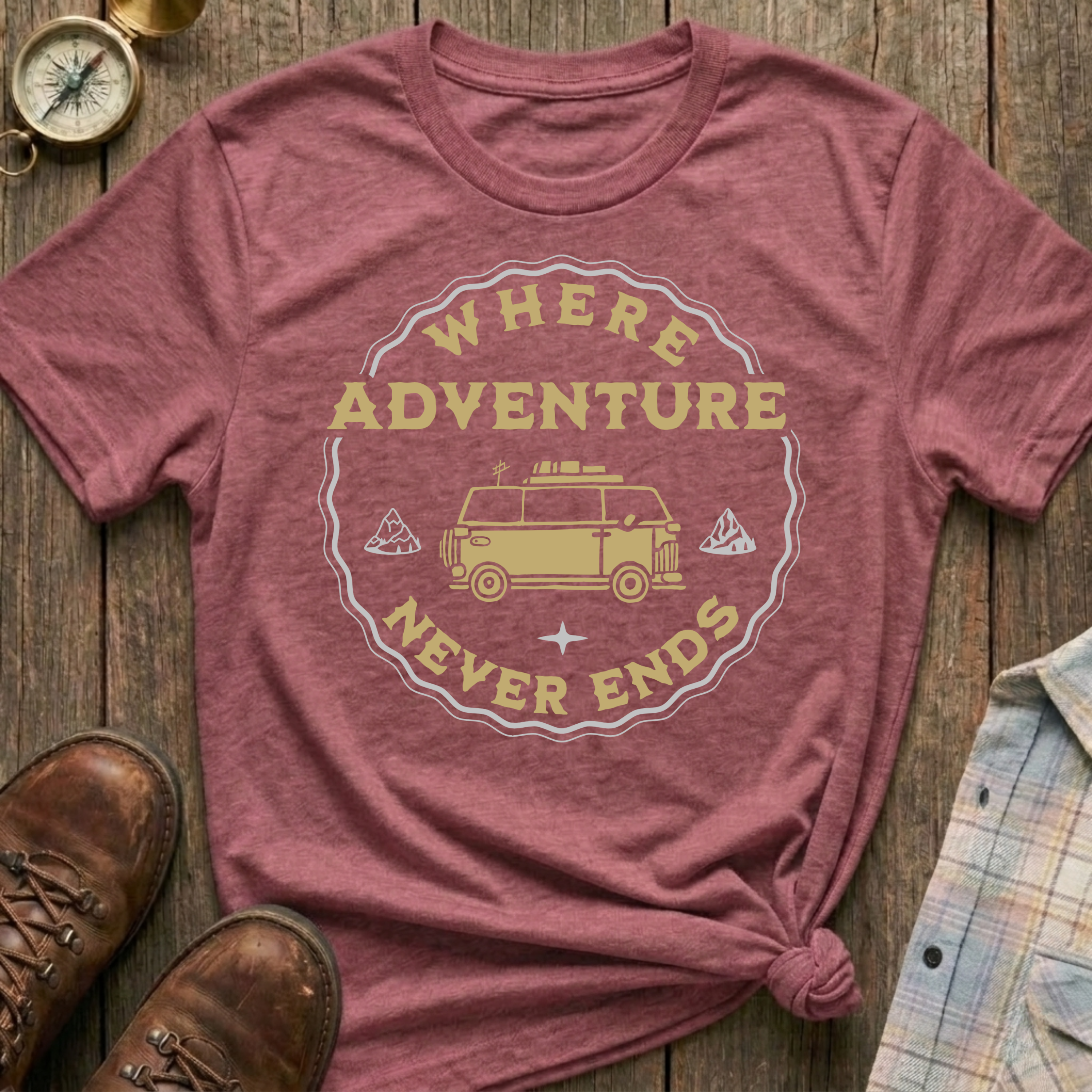 Where Adventure T-Shirt