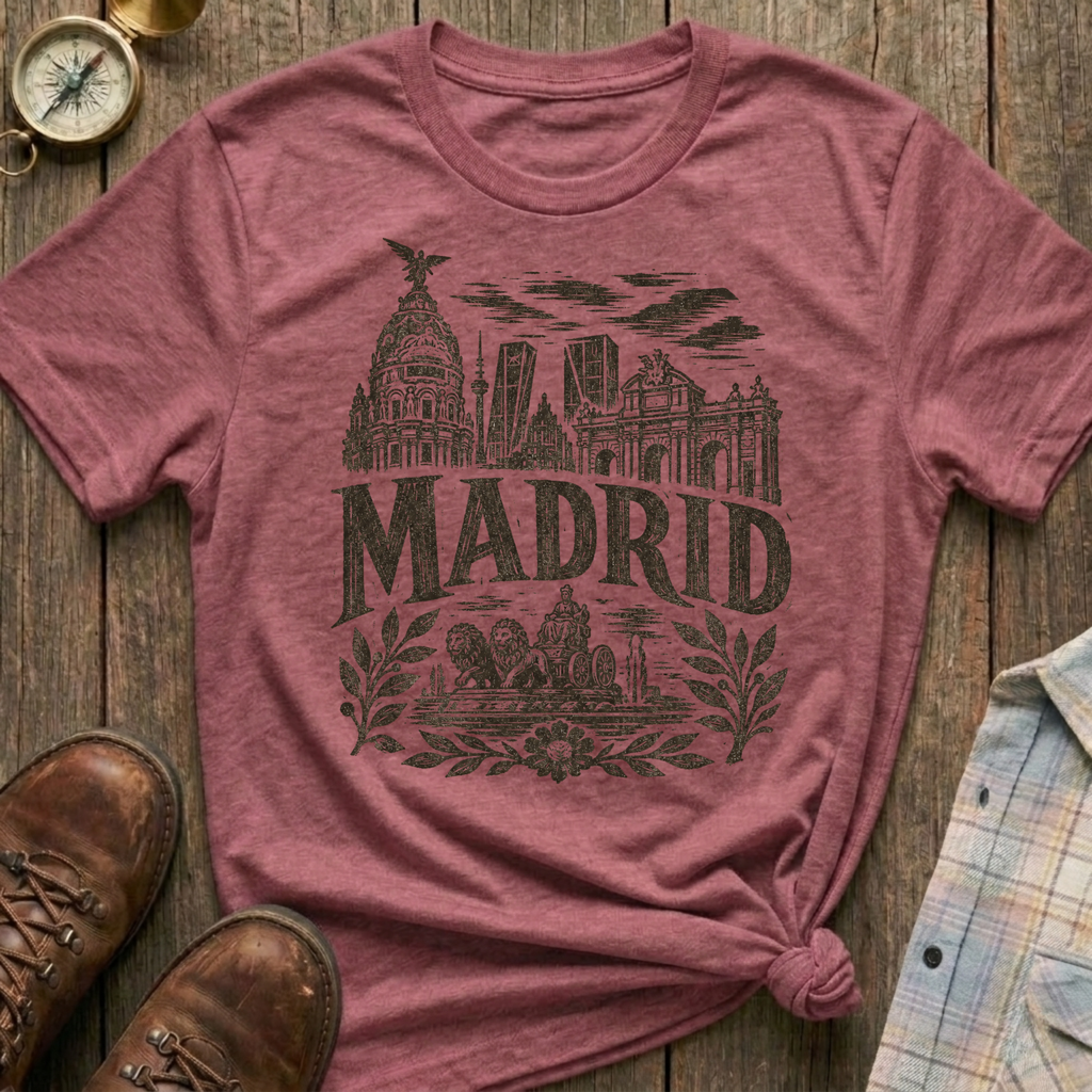 Madrid Sketch T-Shirt