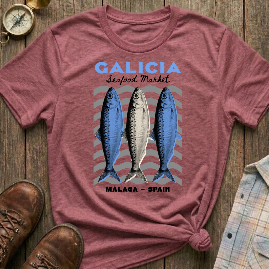 Galicia Seafood Market T-Shirt