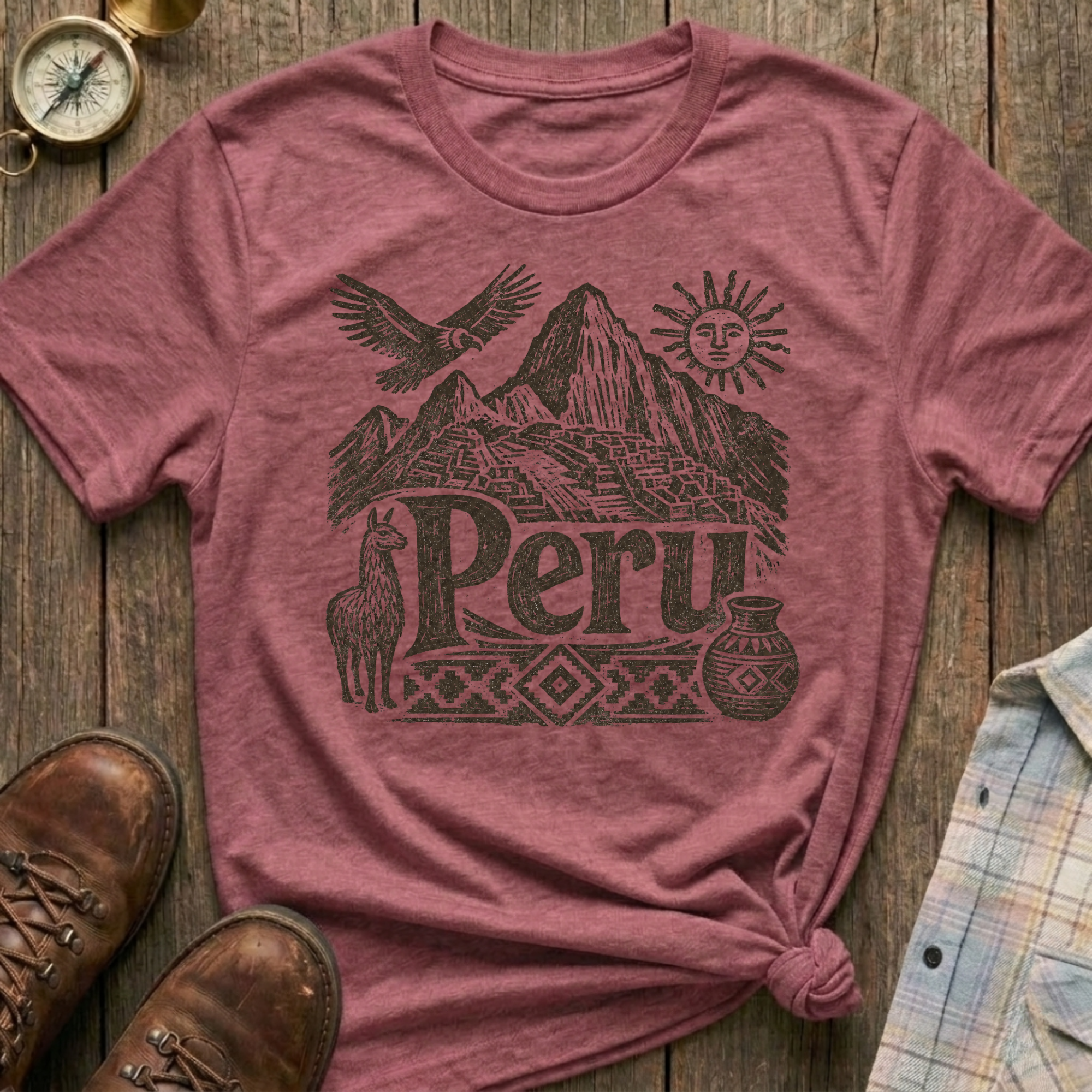 Peru Sketch T-Shirt