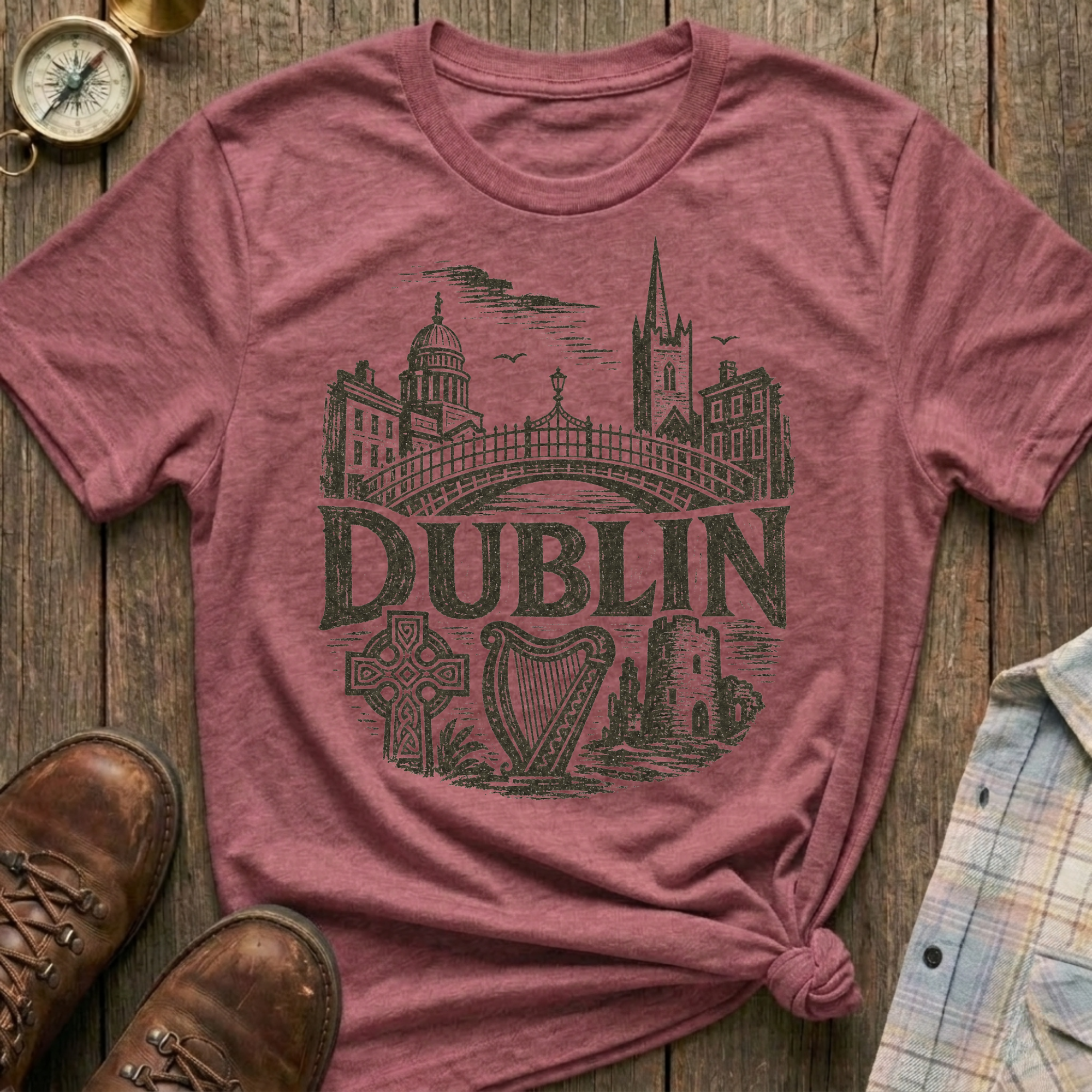 Dublin Sketch T-Shirt