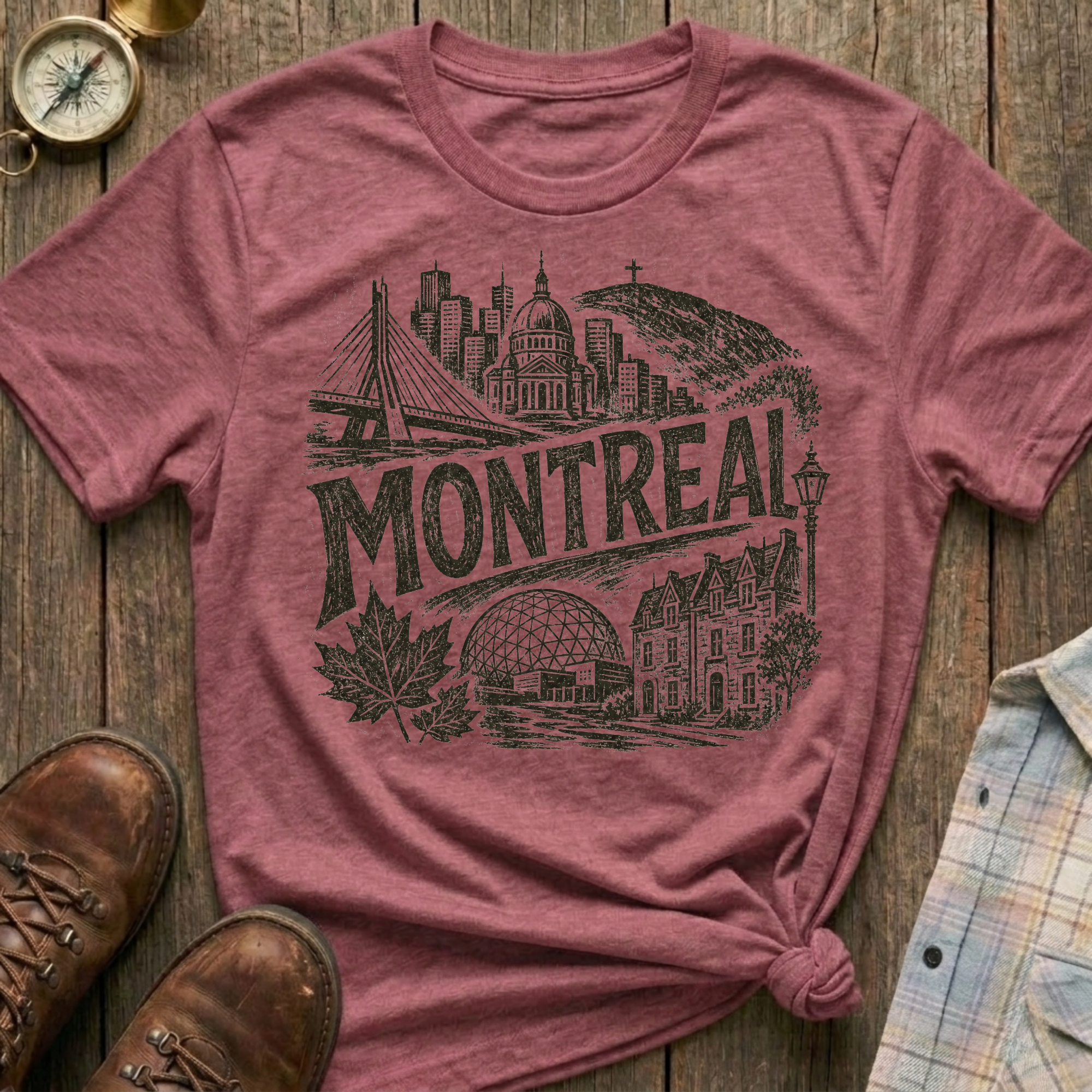 Montreal Sketch T-Shirt