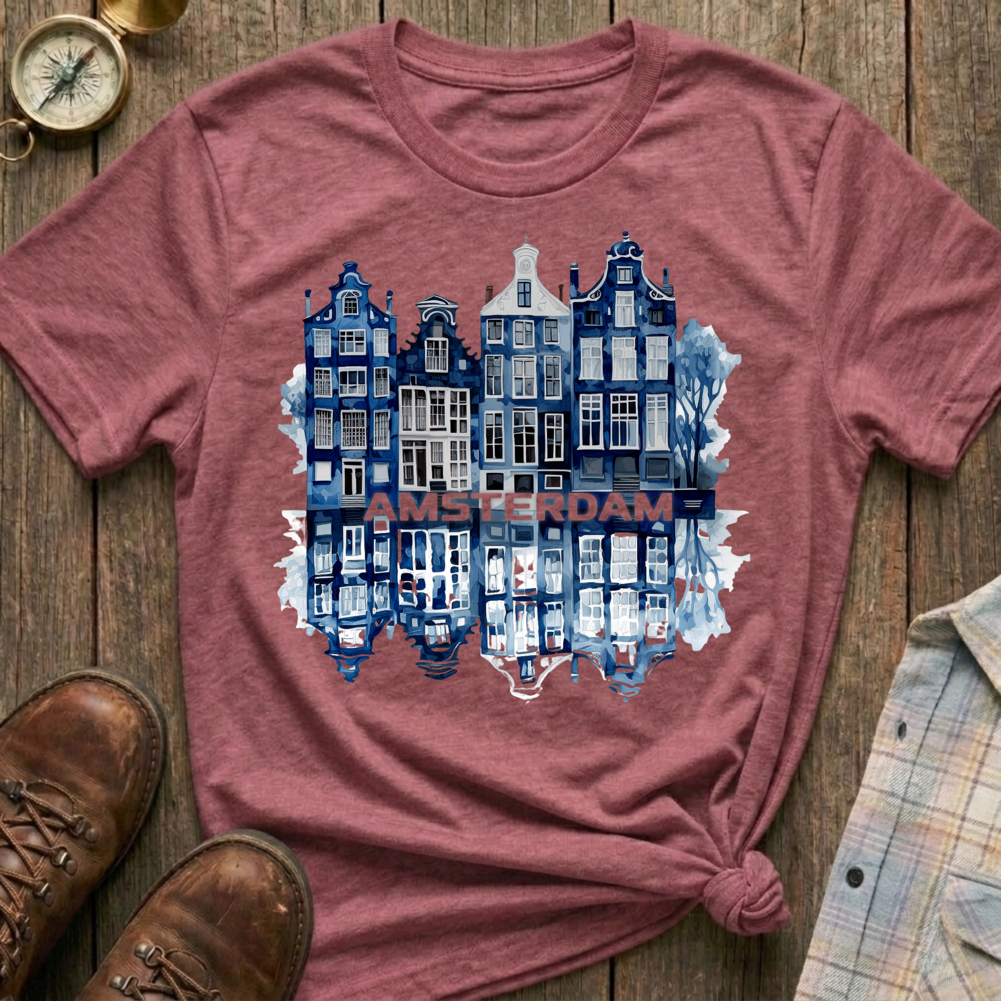 Amsterdam Houses T-Shirt