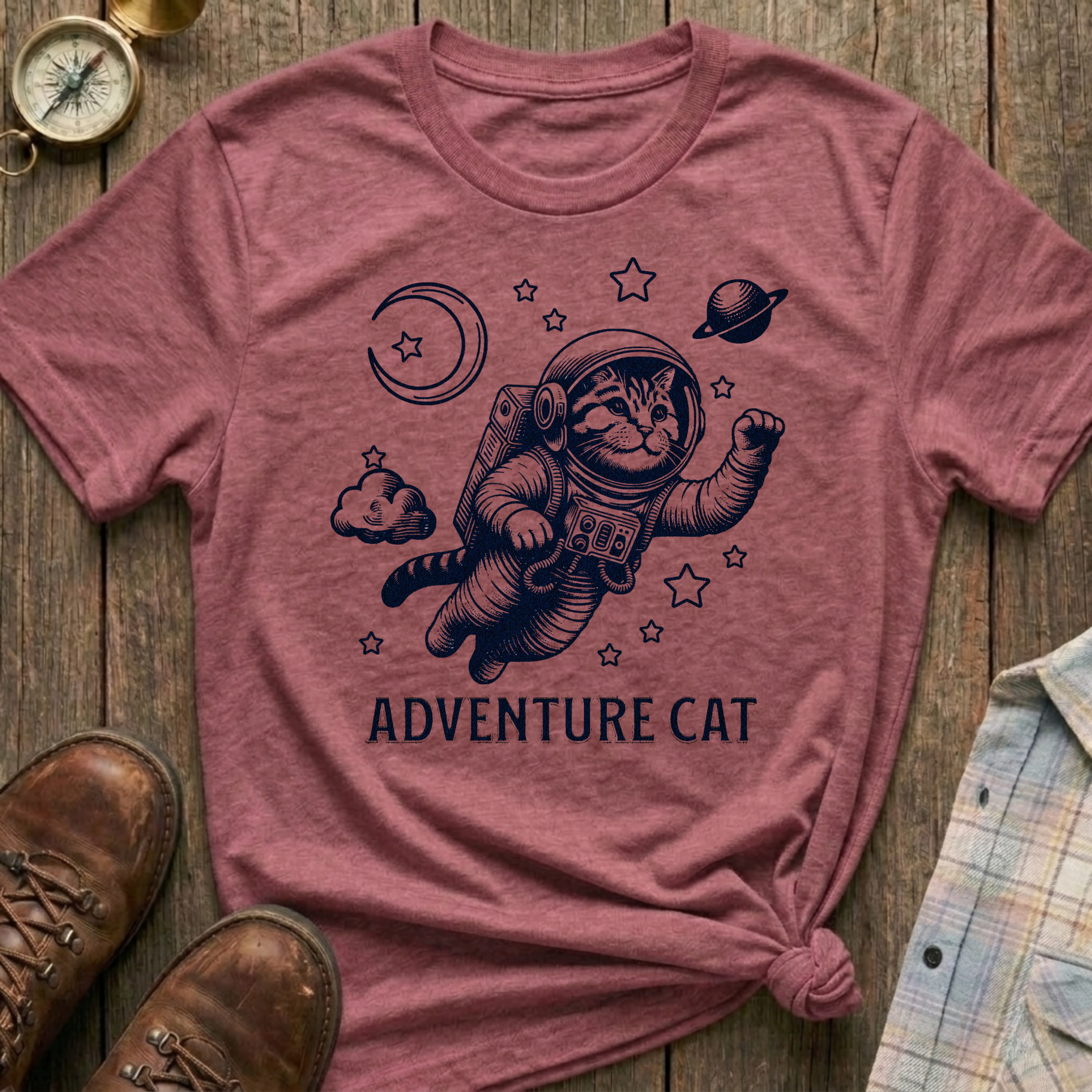 Adventure Cat T-Shirt