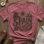Spain Sketch T-Shirt
