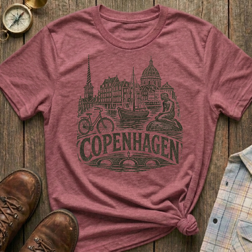 Copenhagen Sketch T-Shirt