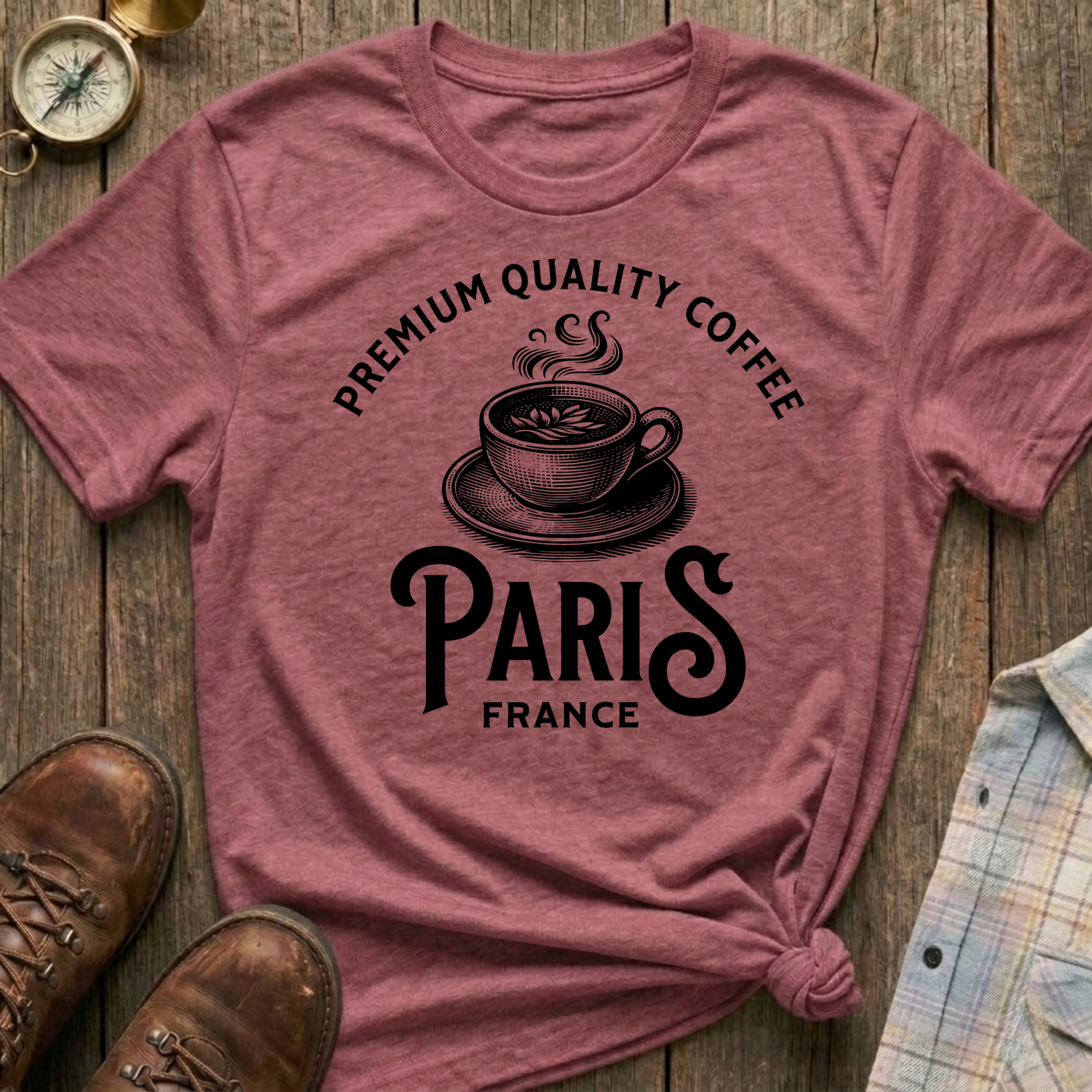 Paris Coffee T-Shirt