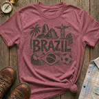 Brazil Sketch T-Shirt