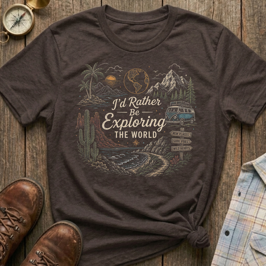 Exploring The World T-Shirt