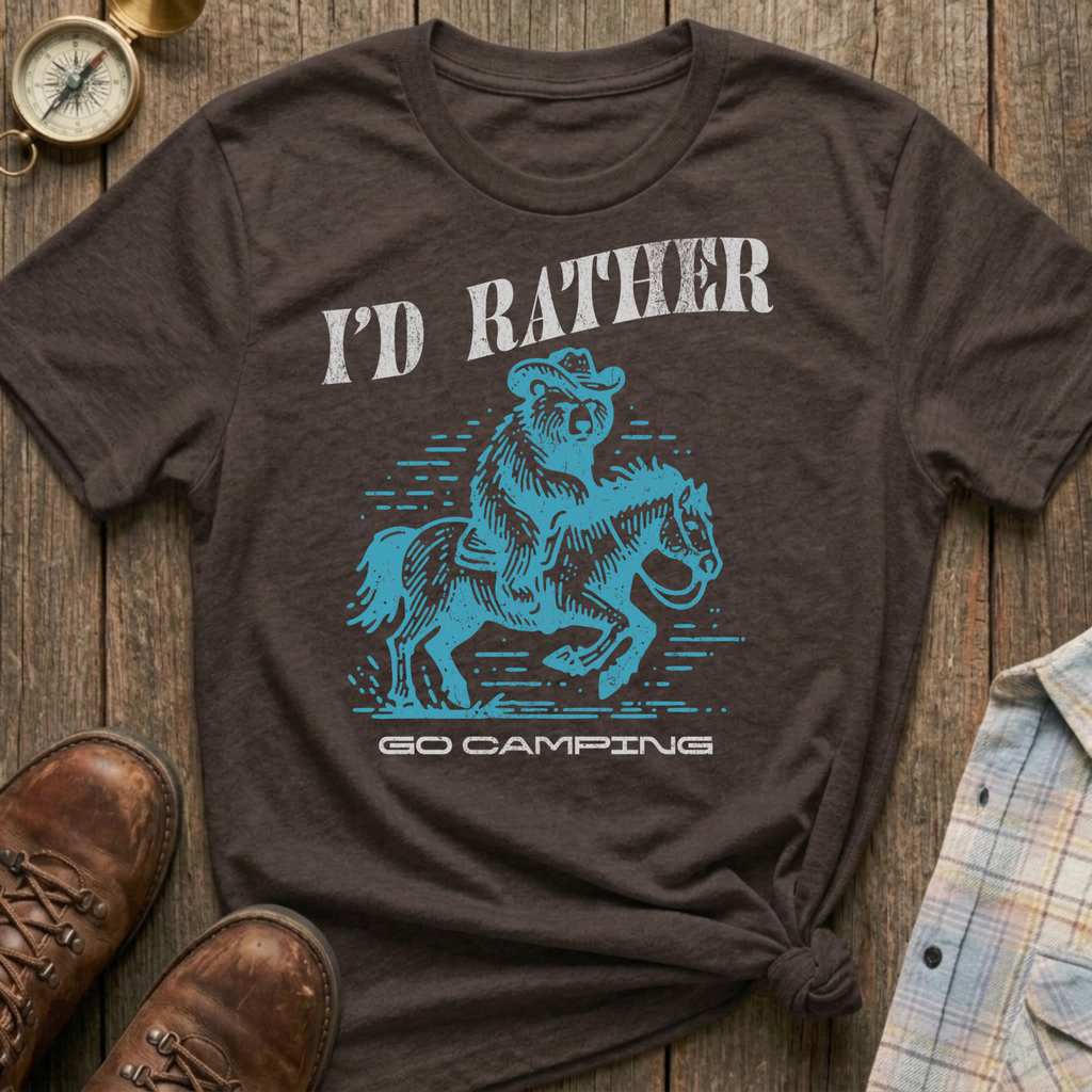 Rather Go Camping T-Shirt