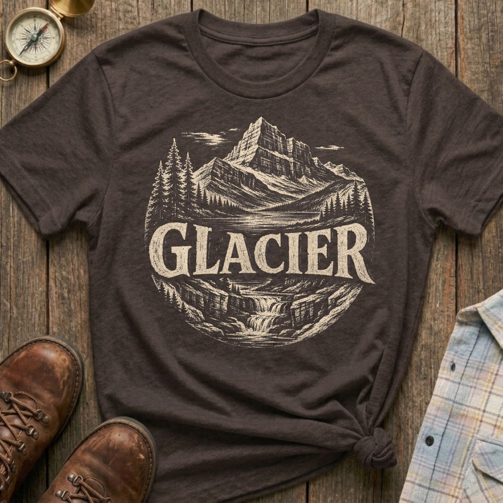 Glacier Sketch T-Shirt