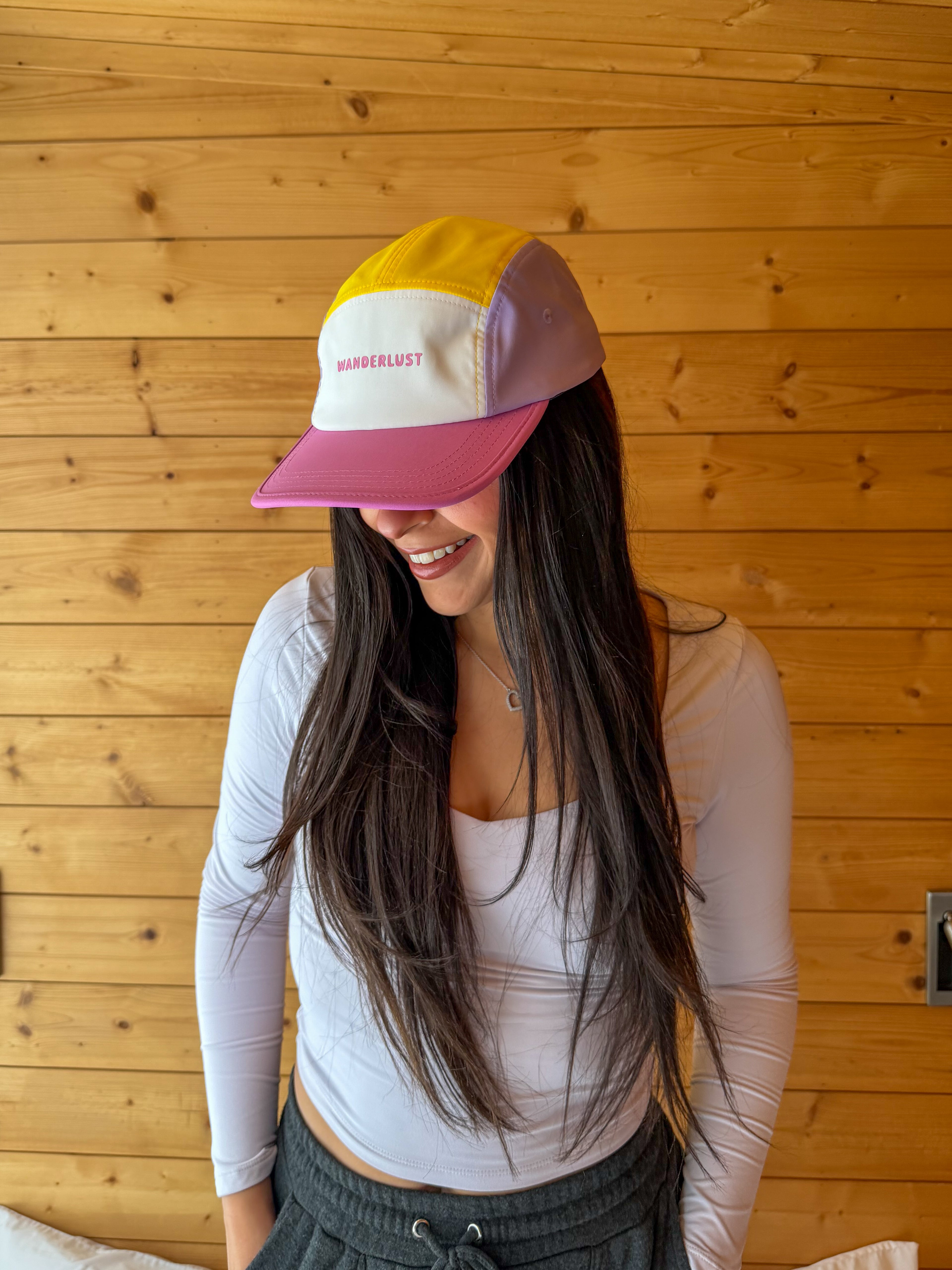 Wanderlust Multicolor 5 Panel Hat