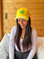 Brazil Flag Dad Hat
