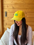 Brazil Flag Dad Hat