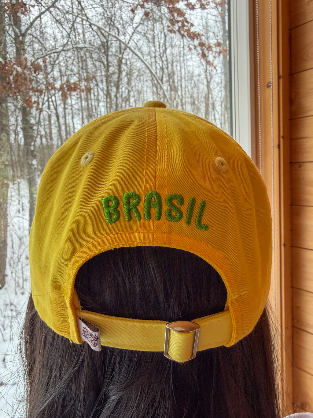 Brazil Flag Dad Hat