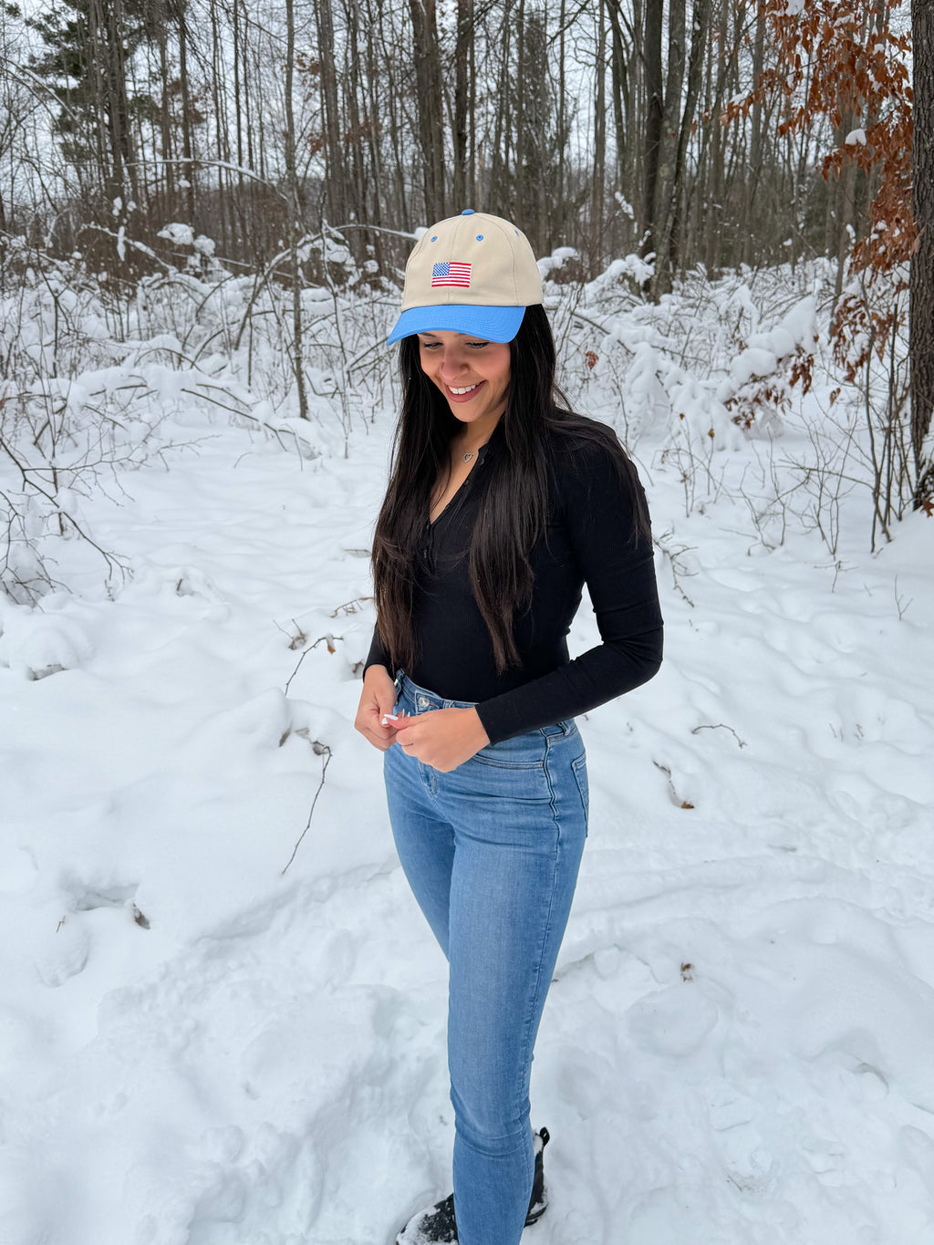 USA Flag Dad Hat