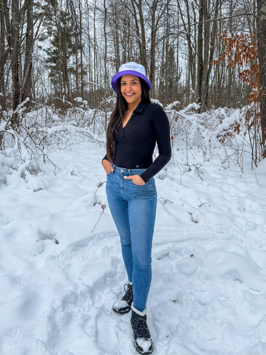 Catching Flights, Not Feelings Bucket Hat