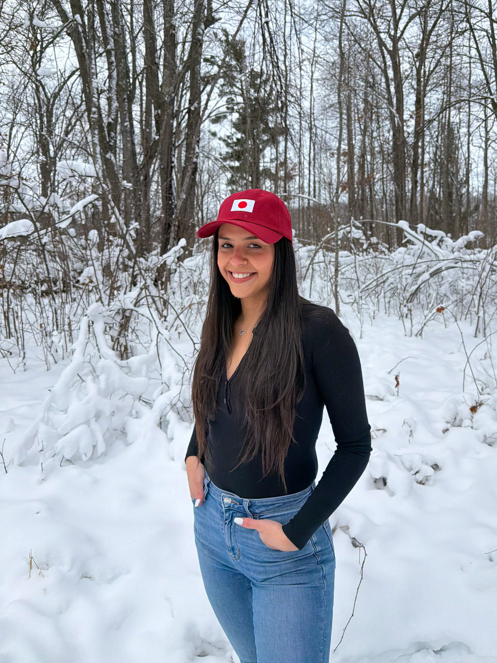 Japan Flag Dad Hat