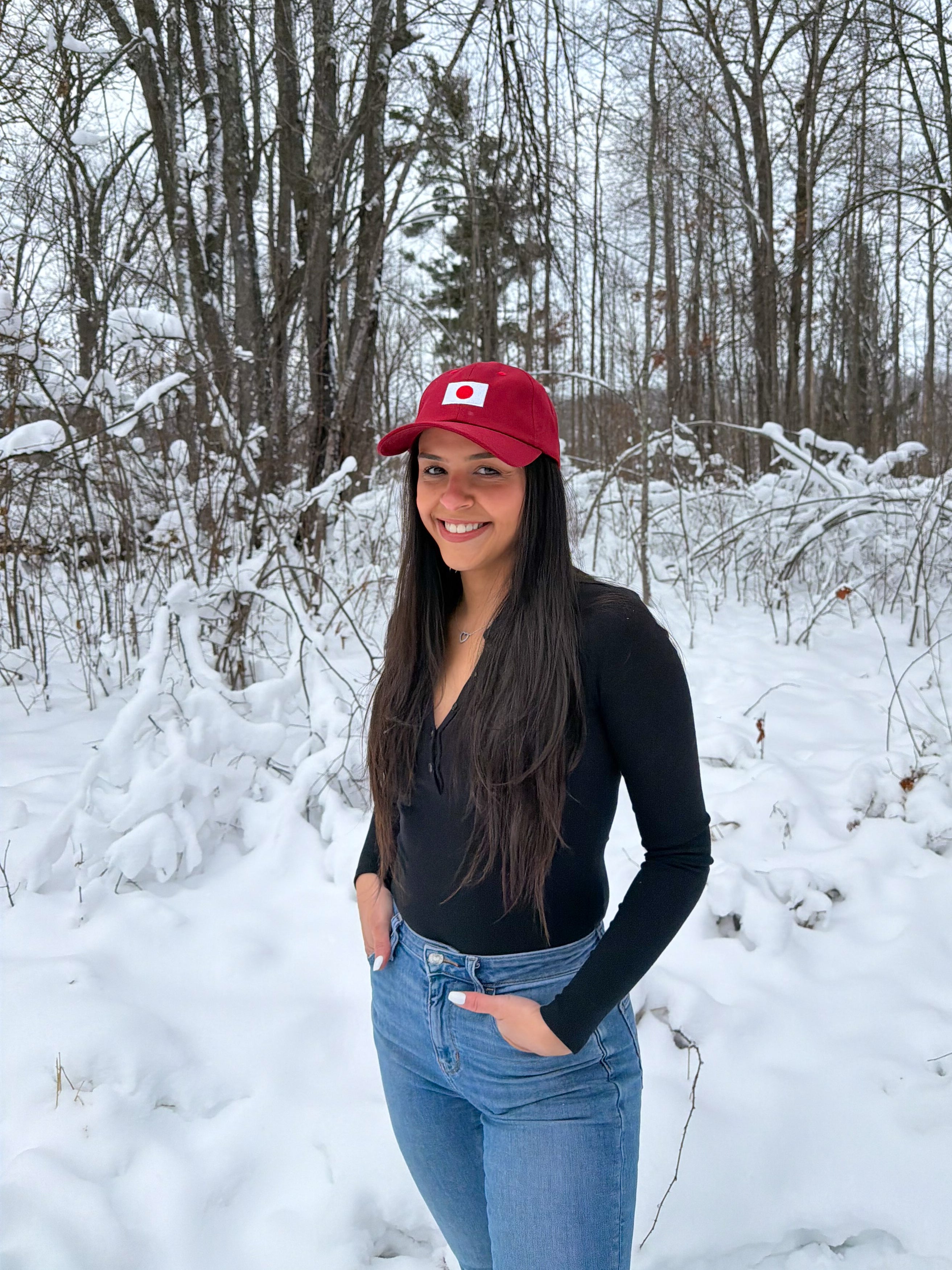 Japan Flag Dad Hat
