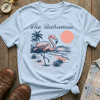 Bahamas Flamingo T‑Shirt
