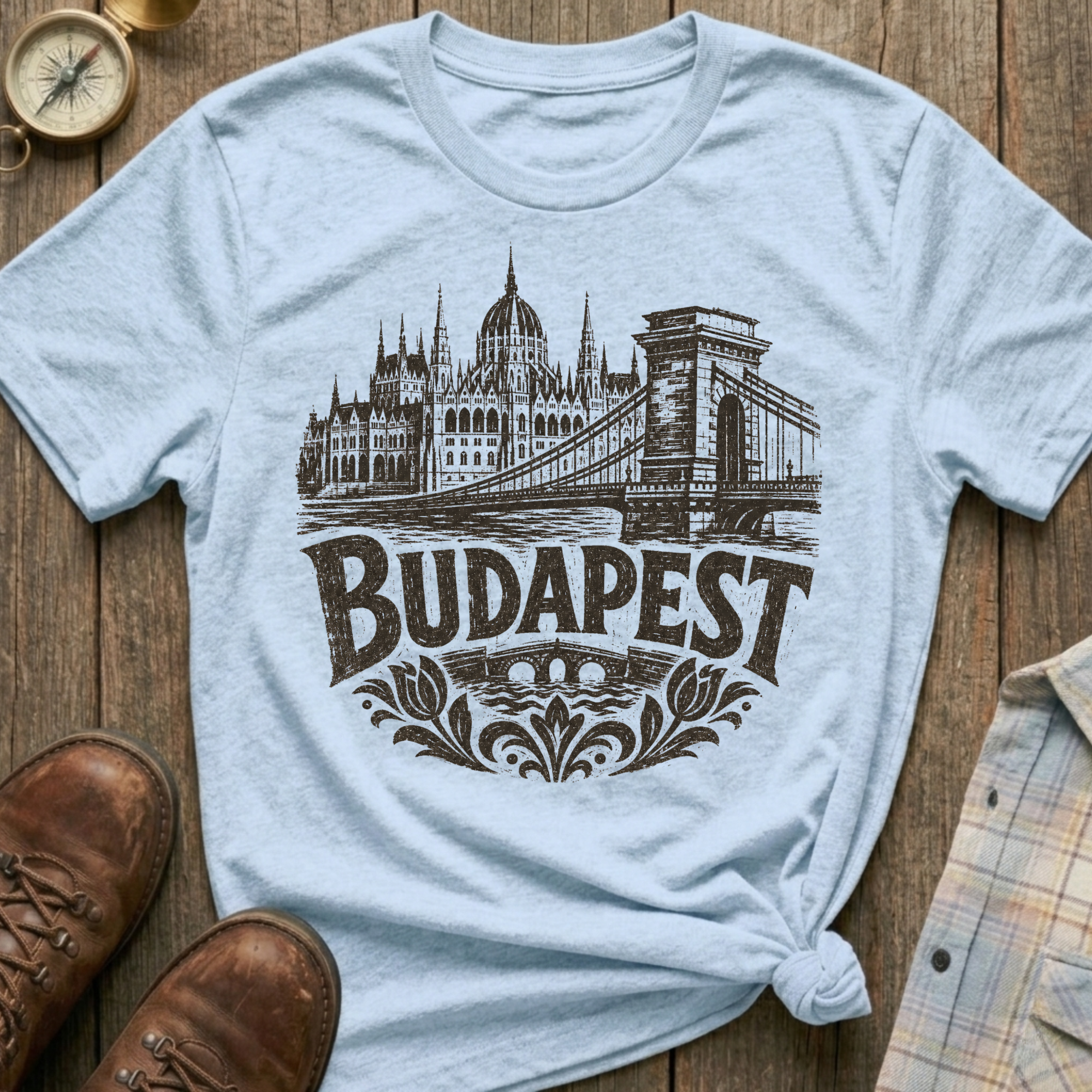 Budapest Sketch T-Shirt