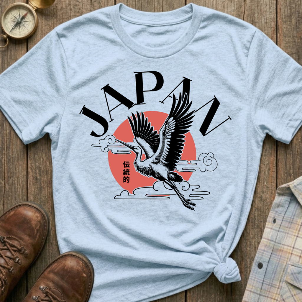 Japan Crane T-Shirt