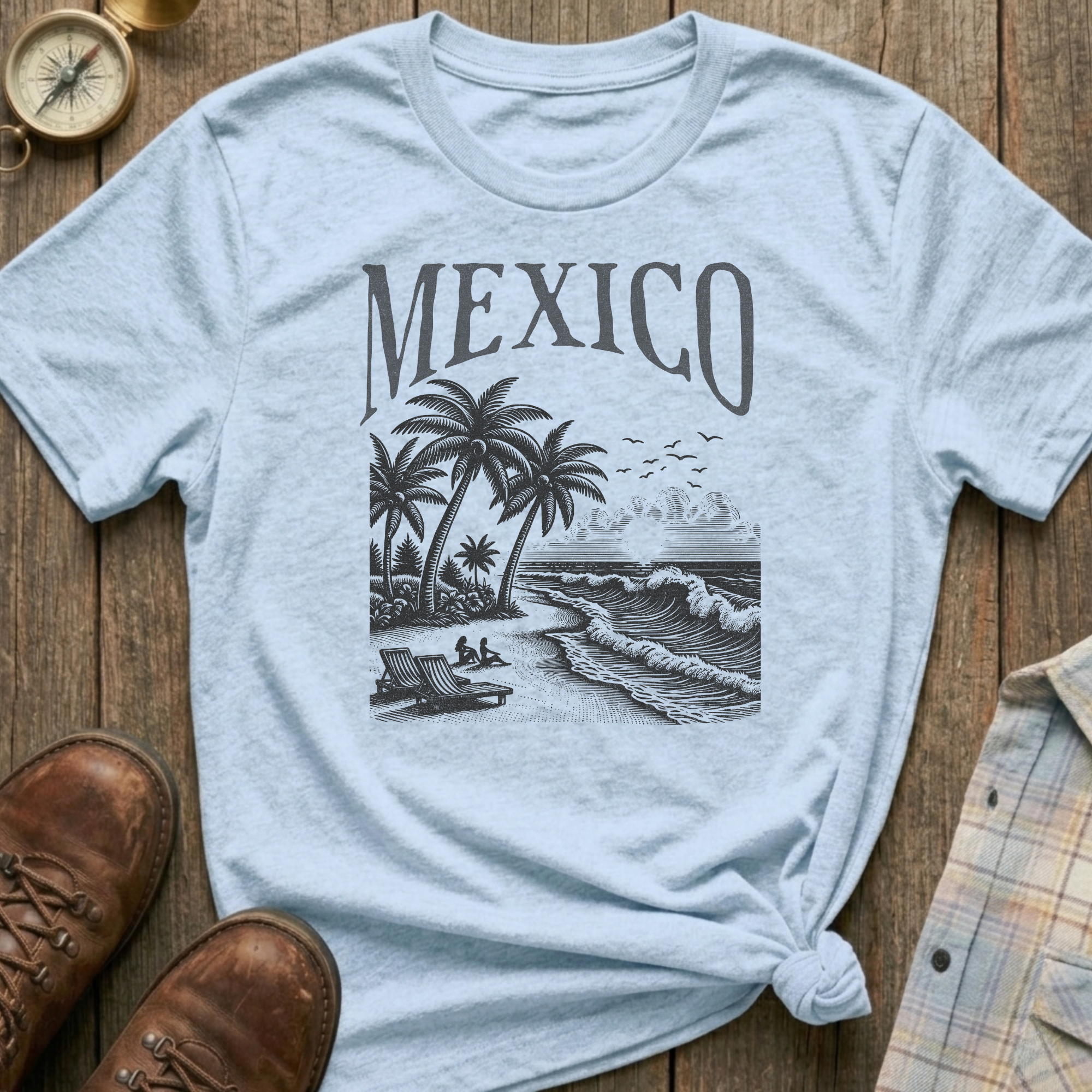 Mexico Beach T‑Shirt