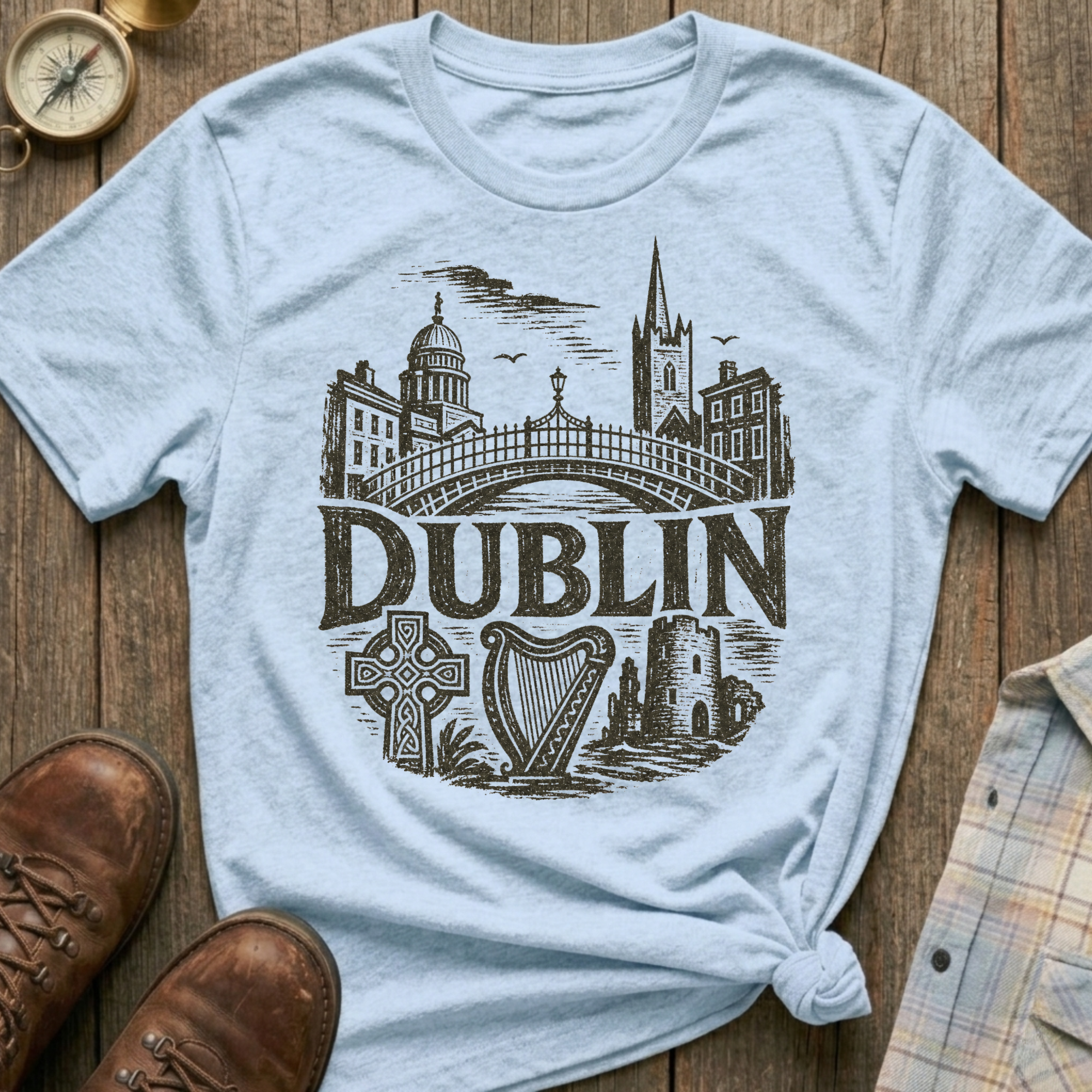 Dublin Sketch T-Shirt