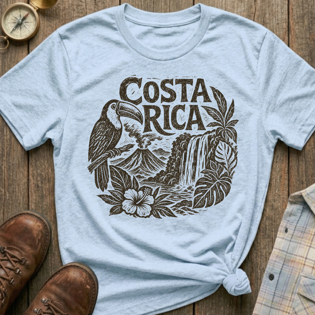 Costa Rica Sketch T-Shirt